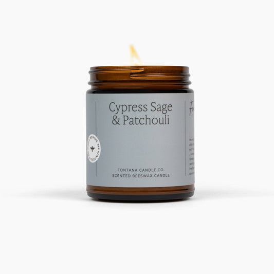Cypress Sage & Patchouli Jar Candle – Candles