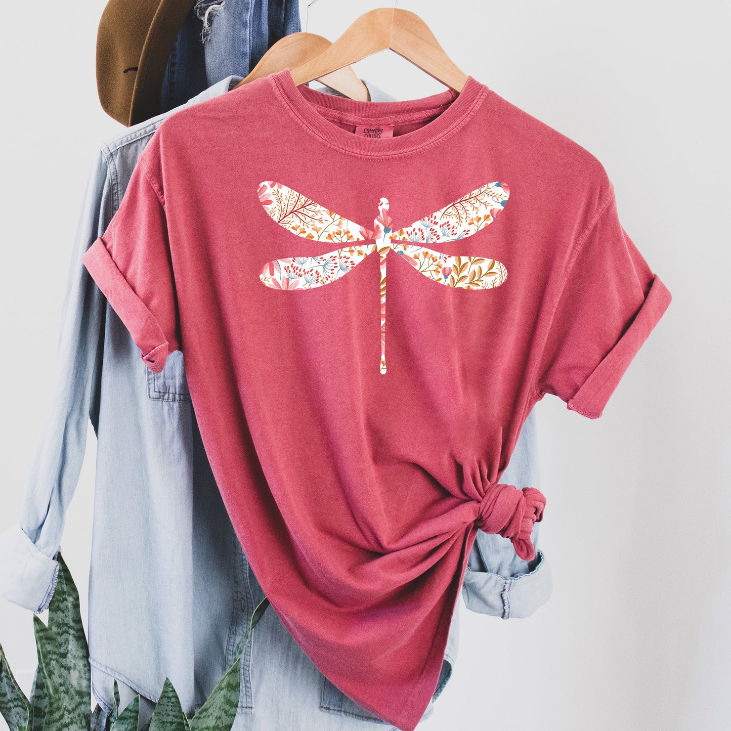 Dragonfly- Comfort Colors Tshirt – T-Shirt