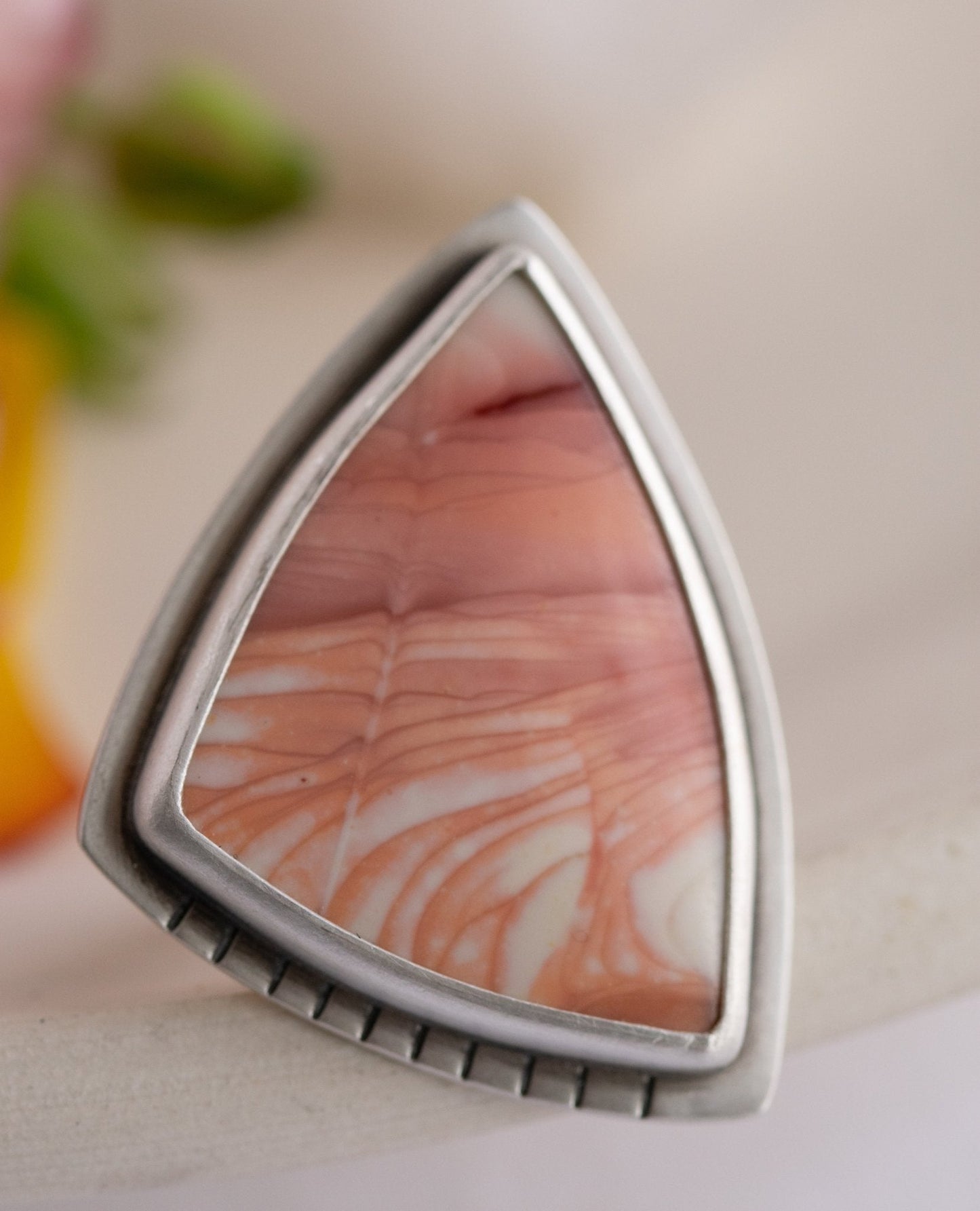 A DIFFERENT TIME WILLOW CREEK JASPER RING –