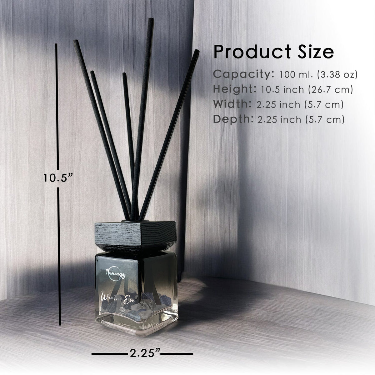 Winter's Eve Crystal Reed Diffuser, 100 mL | Limited Edition