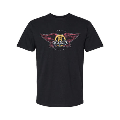 Aerosmith T-Shirt - Wings Logo - Licensed –