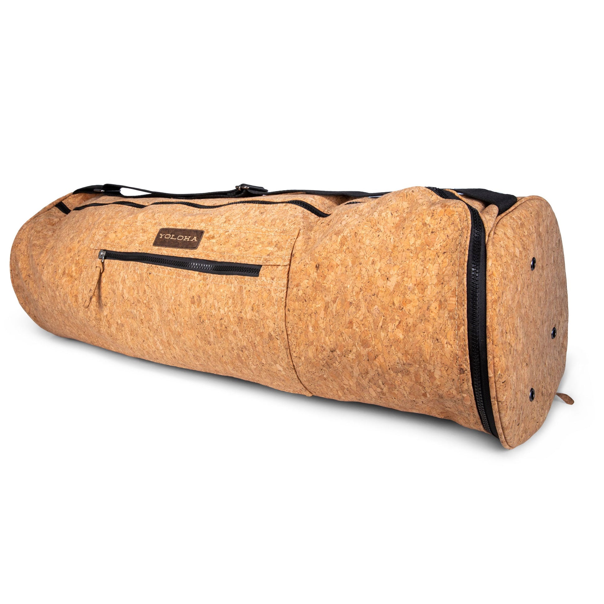 Cork Yoga Mat Bag XL - Natural Yoga Mat Carrier – Yoga Mat Bags & Straps