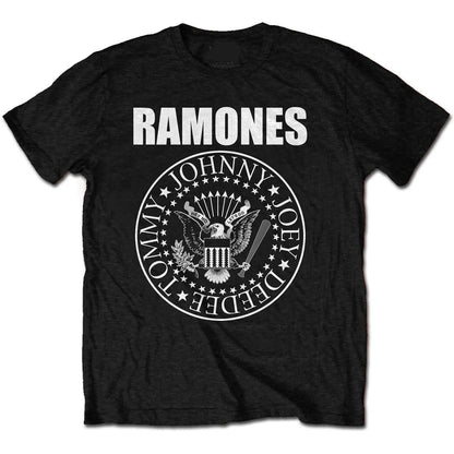Ramones Seal Band Mens T-shirt- Hey Ho Let's Go – XXL