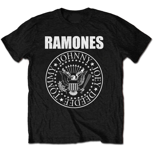 Ramones Seal Band Mens T-shirt- Hey Ho Let's Go – XXL