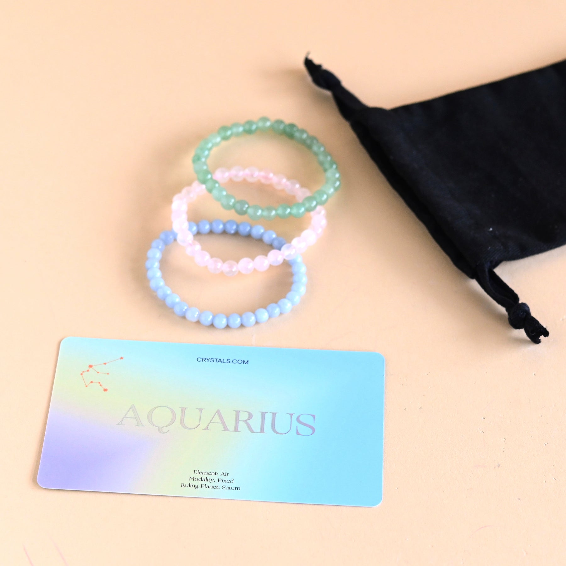 ZODIAC - Aquarius Bracelet Trio – bracelet