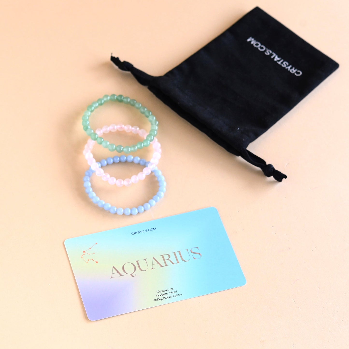 ZODIAC - Aquarius Bracelet Trio – bracelet