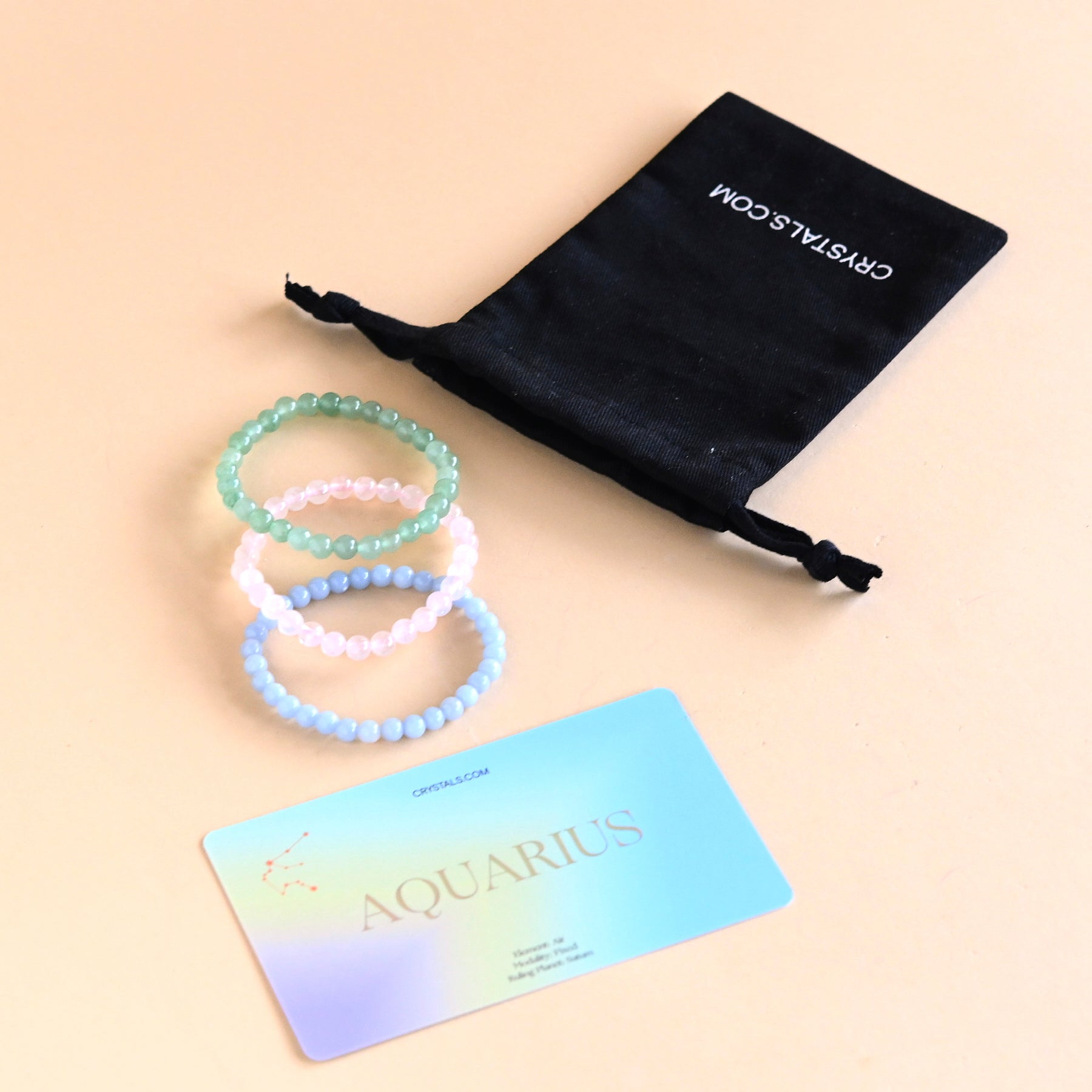 ZODIAC - Aquarius Bracelet Trio – bracelet