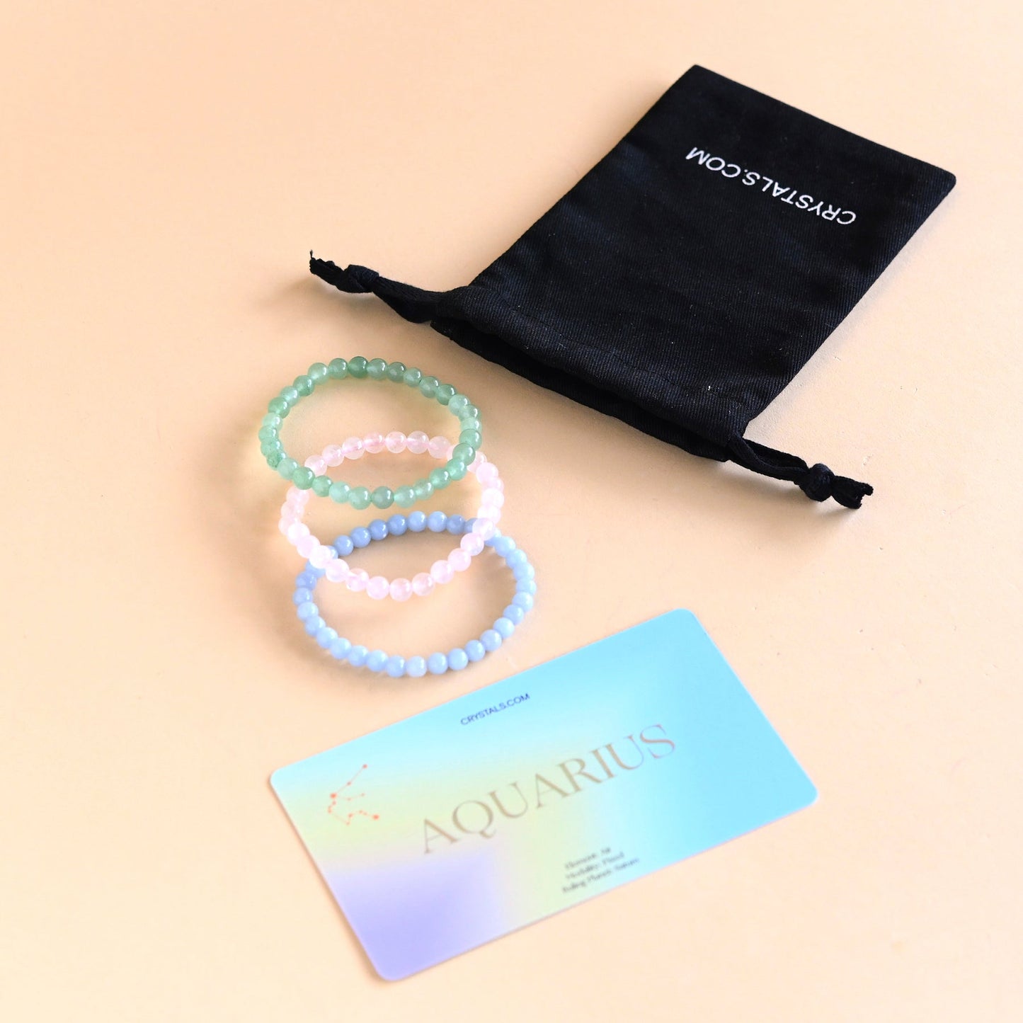 ZODIAC - Aquarius Bracelet Trio – bracelet