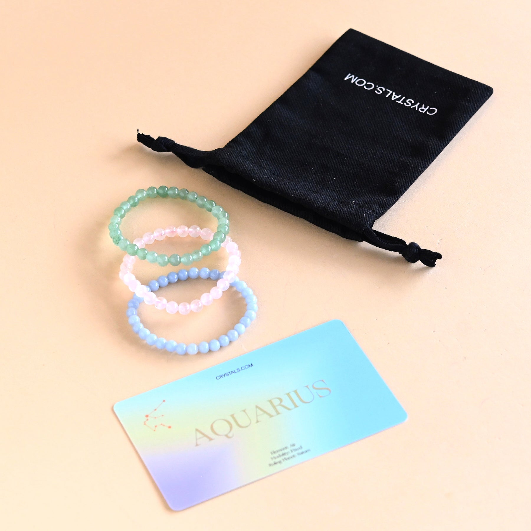 ZODIAC - Aquarius Bracelet Trio – bracelet