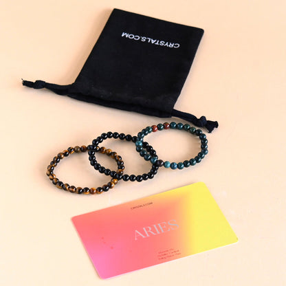 ZODIAC - Aries Bracelet Trio