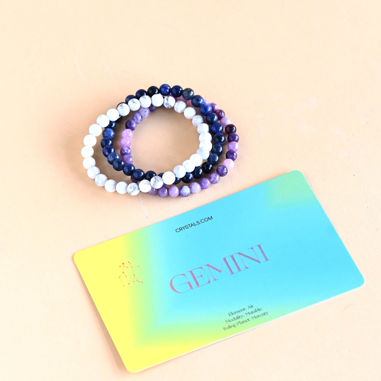 ZODIAC - Gemini Bracelet Trio – bracelet