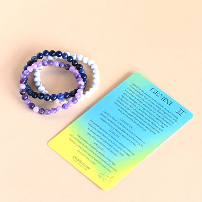 ZODIAC - Gemini Bracelet Trio – bracelet