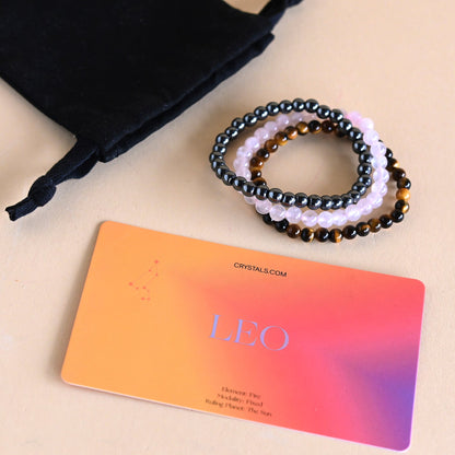 ZODIAC - Leo Bracelet Trio