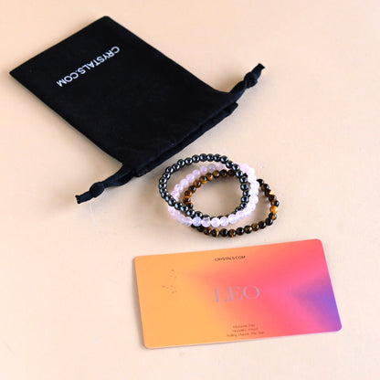 ZODIAC - Leo Bracelet Trio