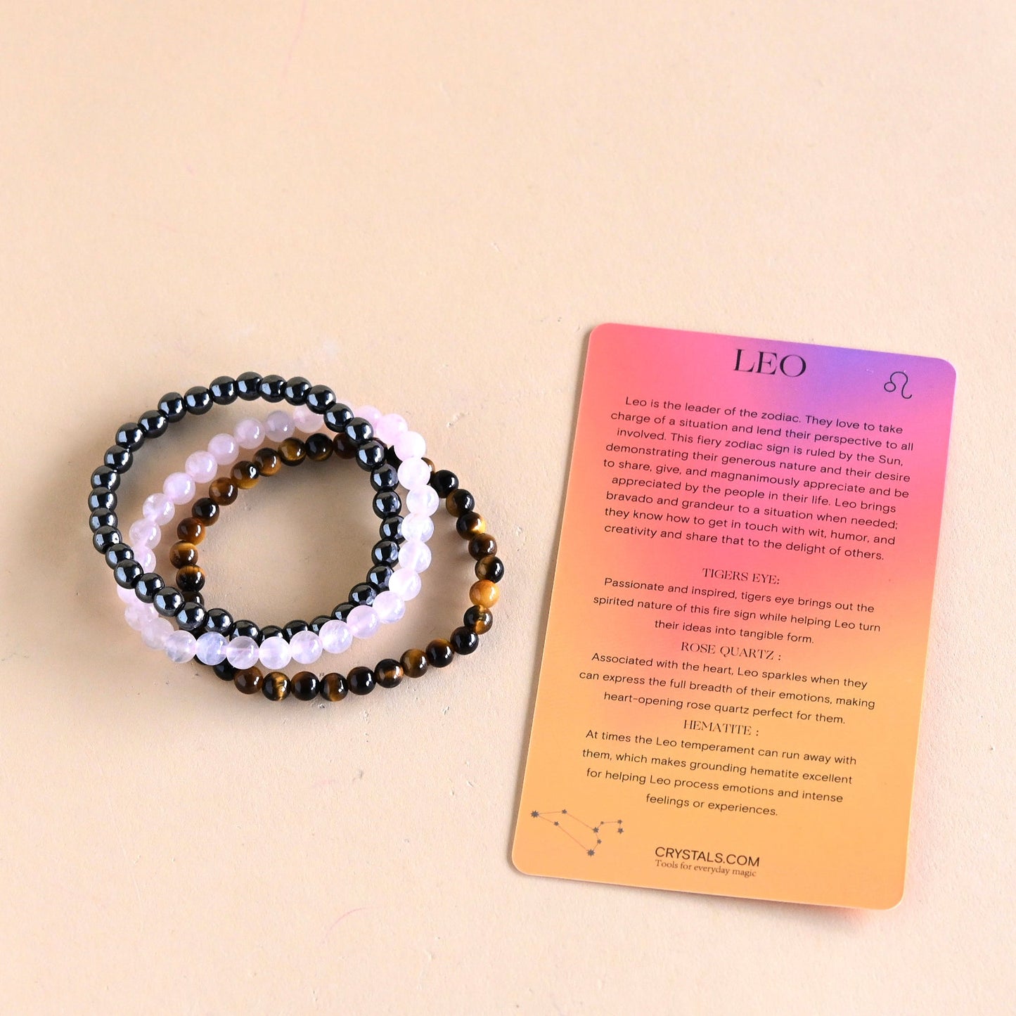 ZODIAC - Leo Bracelet Trio
