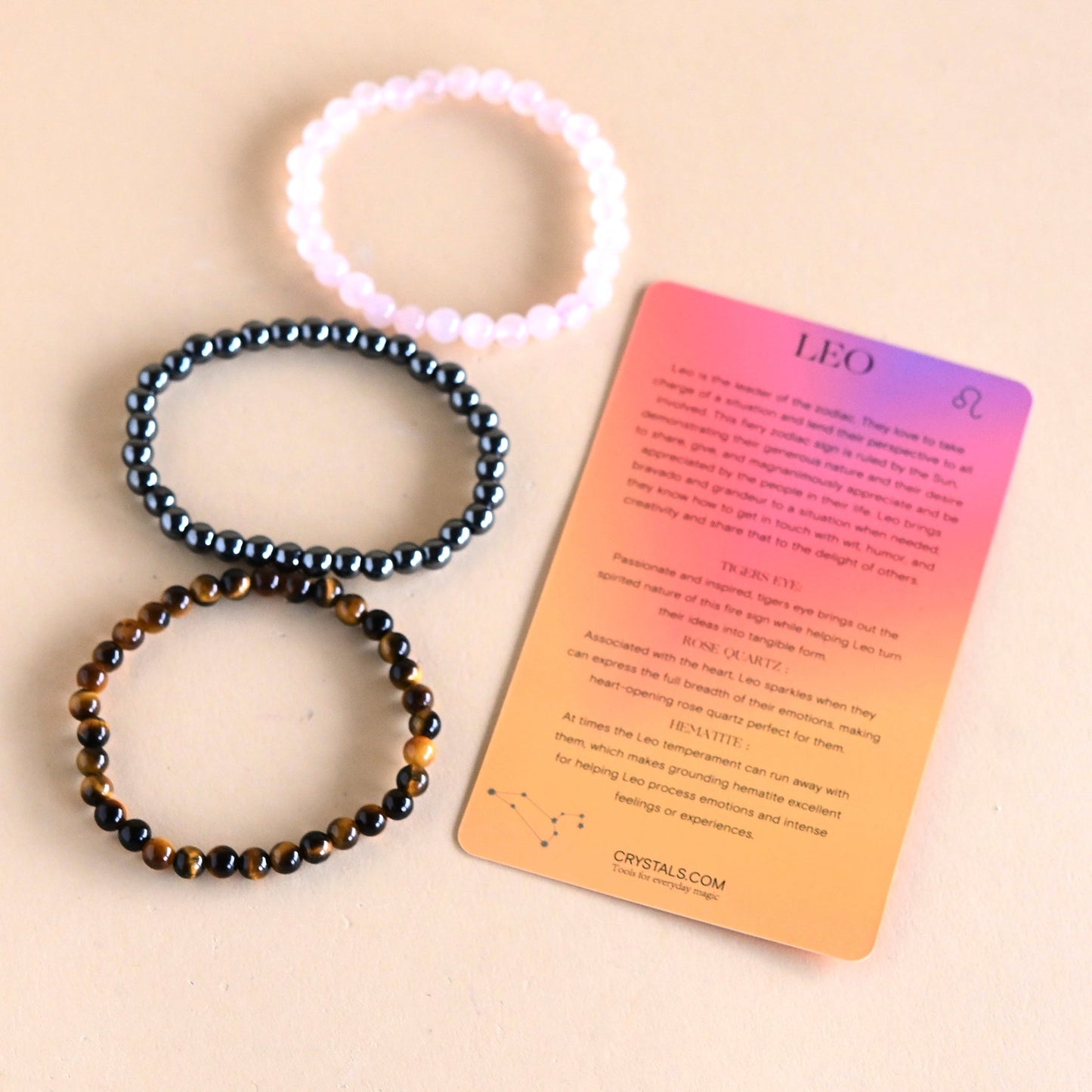 ZODIAC - Leo Bracelet Trio