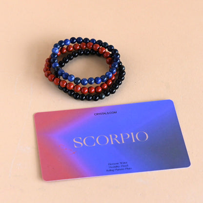 ZODIAC - Scorpio Bracelet Trio