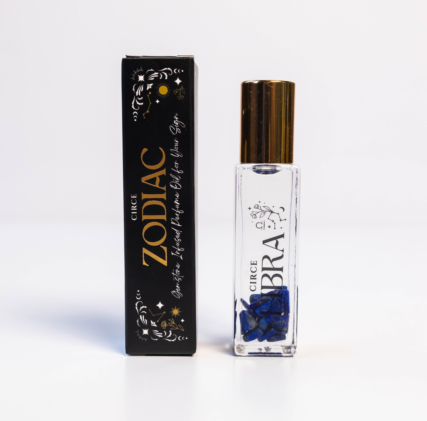 Zodiac Perfume Oil Set – 12 Gemstone‑Infused Zodiac Scents – LIBRA perfume