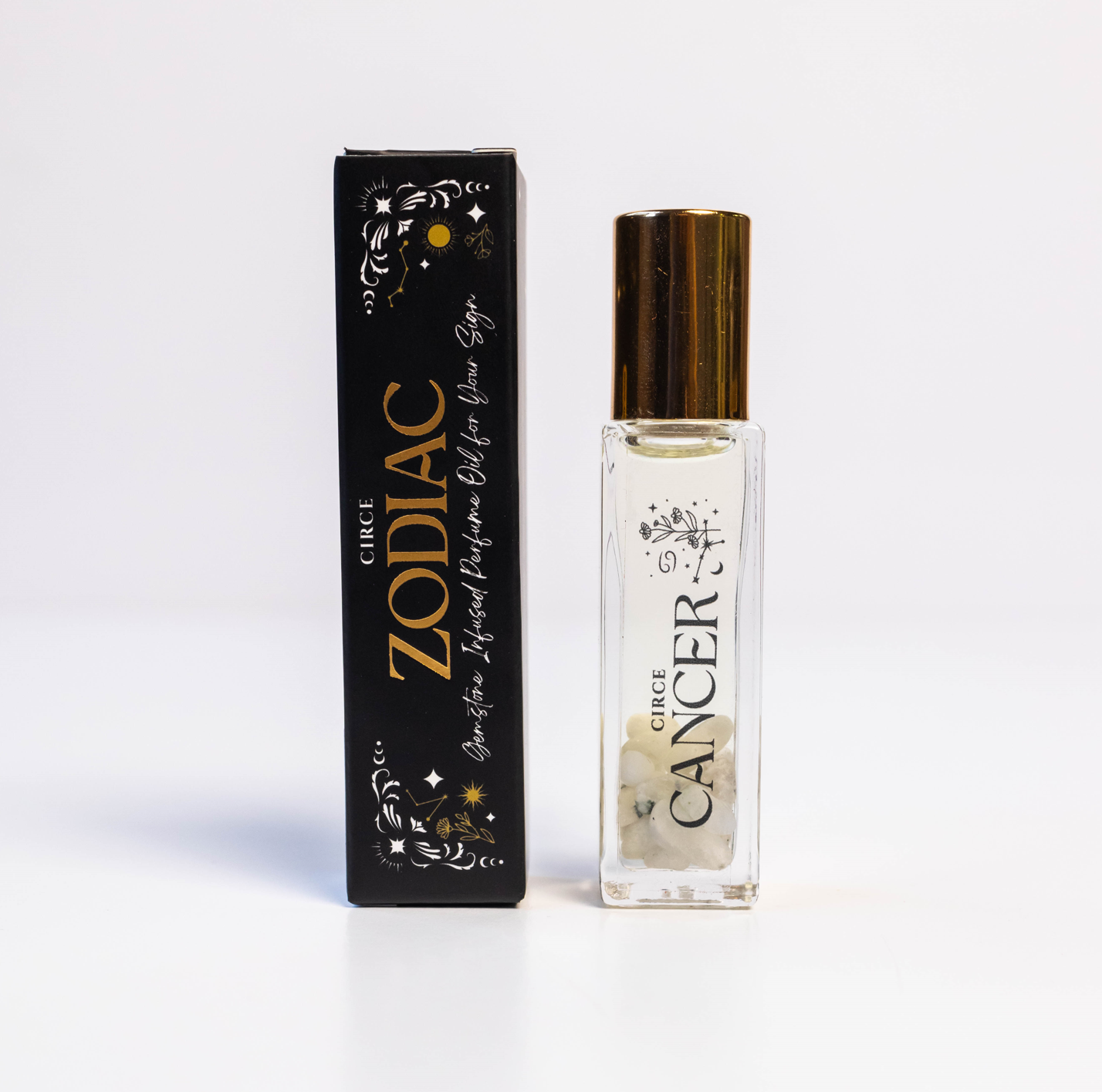 Zodiac Perfume Oil Set – 12 Gemstone‑Infused Zodiac Scents – CANCER perfume